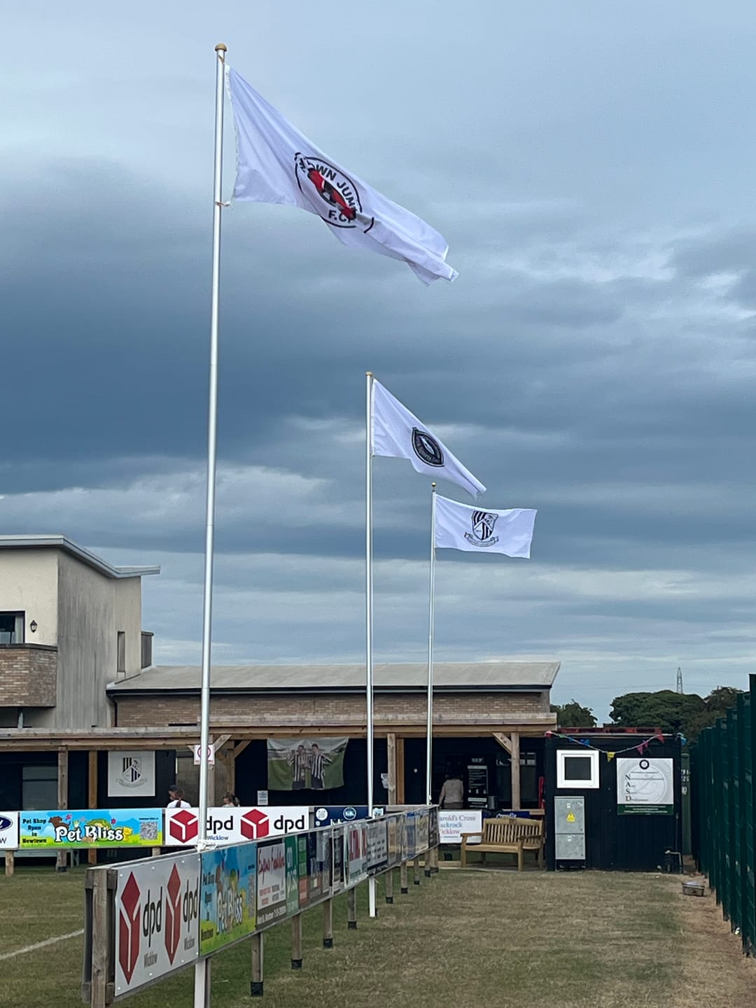 Customer photo review of Personalised Standard Flag