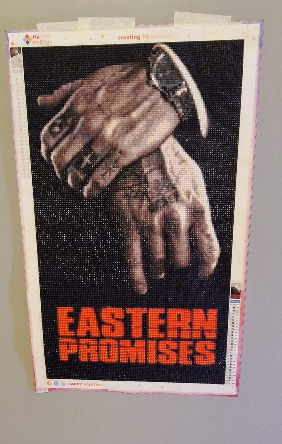 Customer photo review of Eigen Foto Diamond Painting