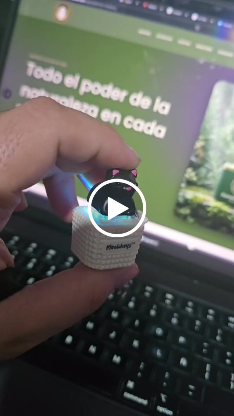 Customer video review of Meowkey - Fidget Toy that Meows!