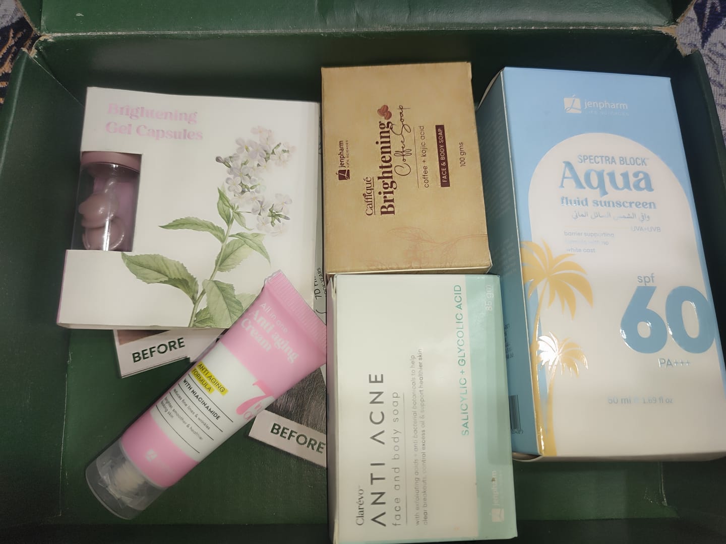 Customer photo review of Spectra Block Aqua Fluid Sunscreen SPF 60 PA+++