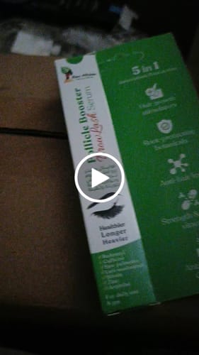 Customer video review of Eyebrows Follicle Booster Oil