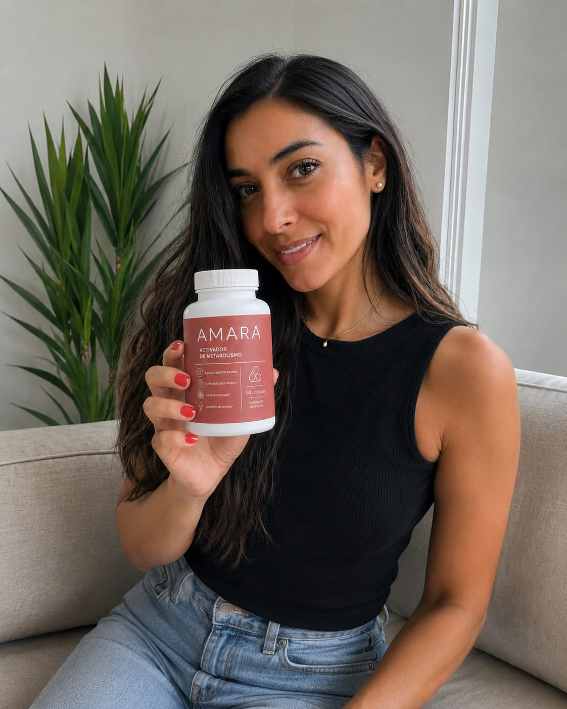 Customer photo review of CÁPSULAS ADELGAZANTES MENOPAUSIA: Recupera tu figura y energía