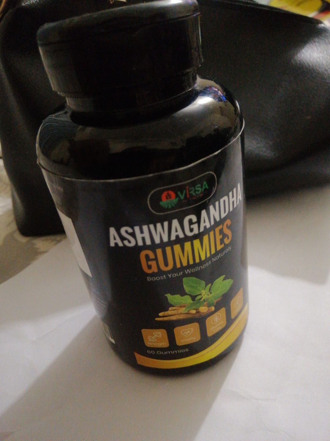 Customer photo review of Ashwagandha Gummies