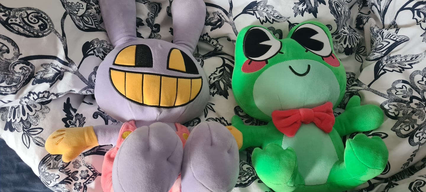 Customer photo review of Ribbit Plush
