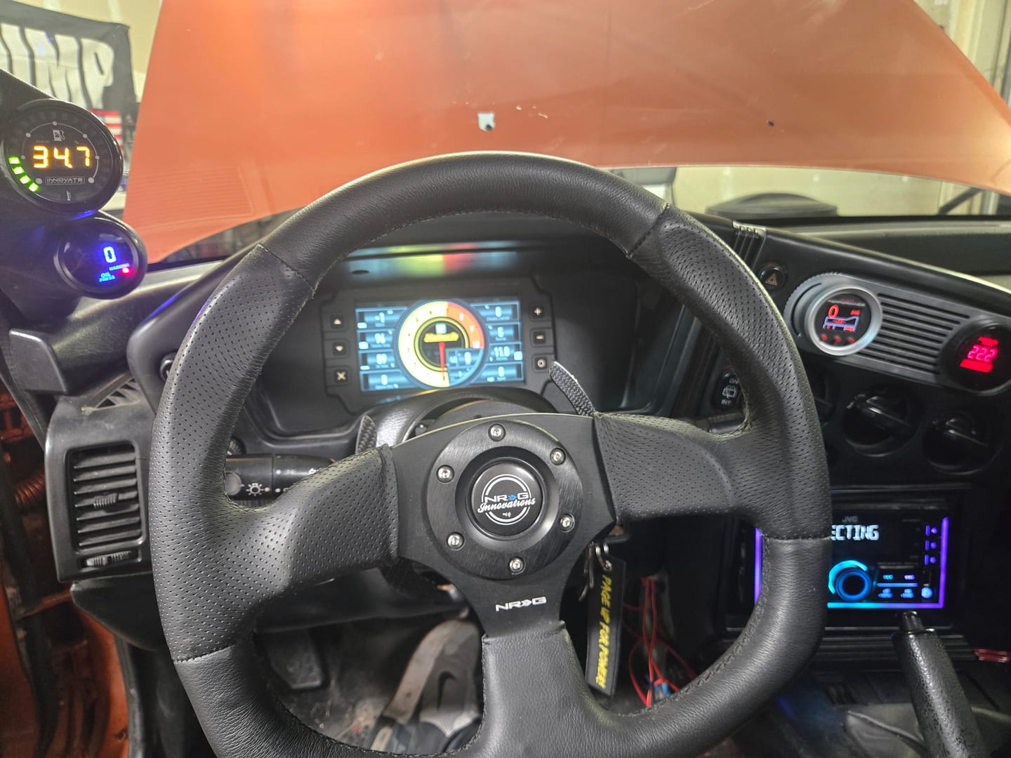 Customer photo review of Haltech iC-7 Dash Cluster Recessed Mount