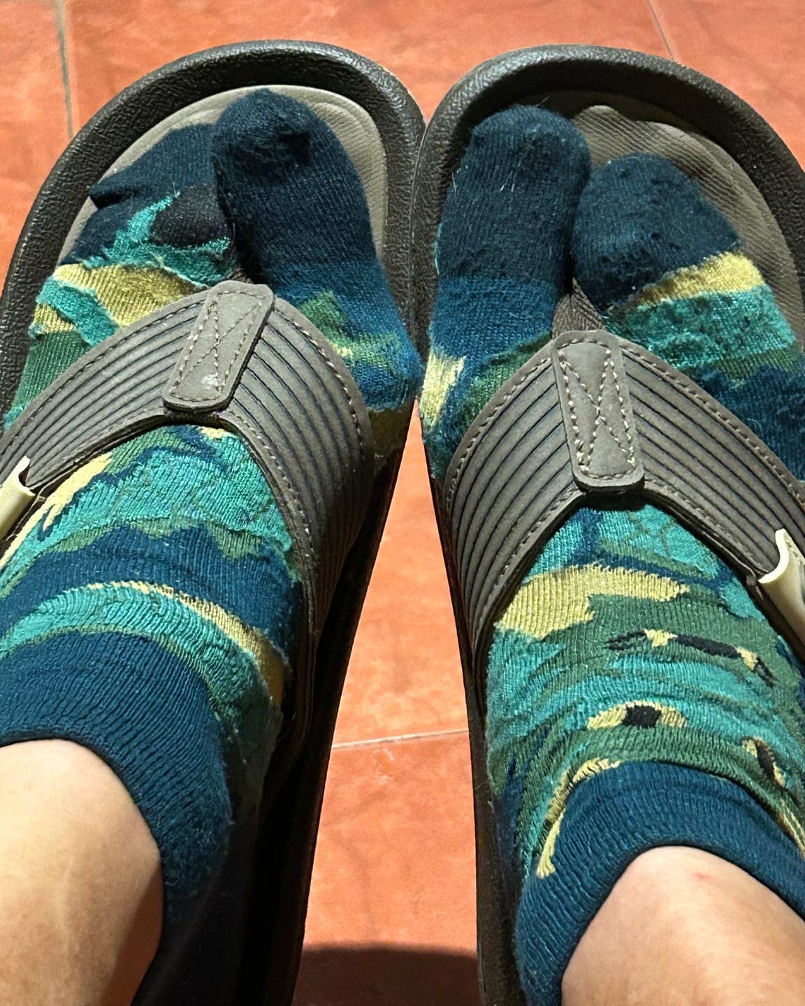 Customer photo review of Calcetines Tabi Tatsu