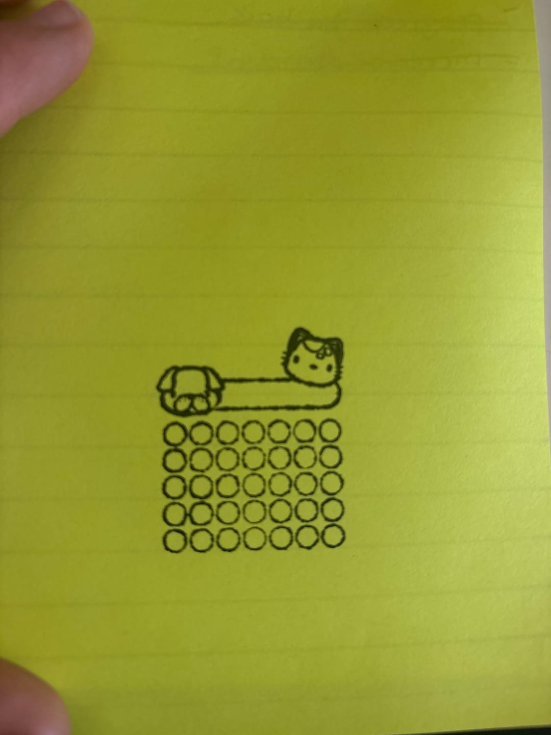 Customer photo review of Stationery Buddies Stamps (Set of 4)