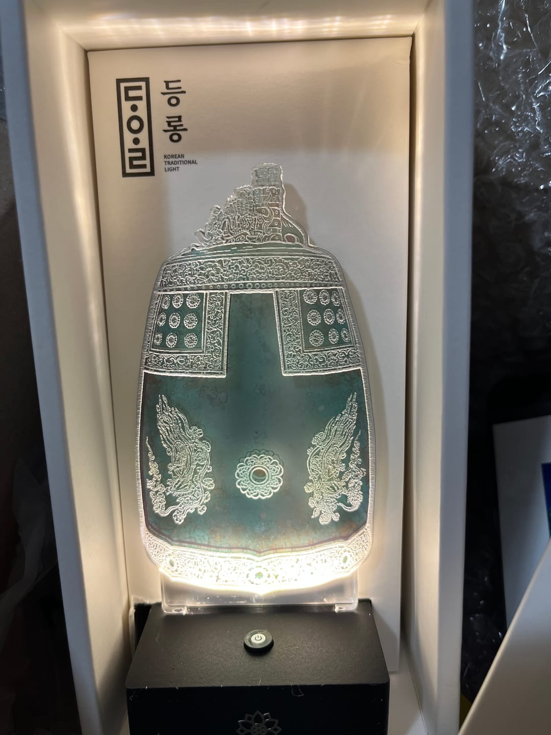Customer photo review of NO.29 DEOKBONG SOUND & LIGHT LAMP