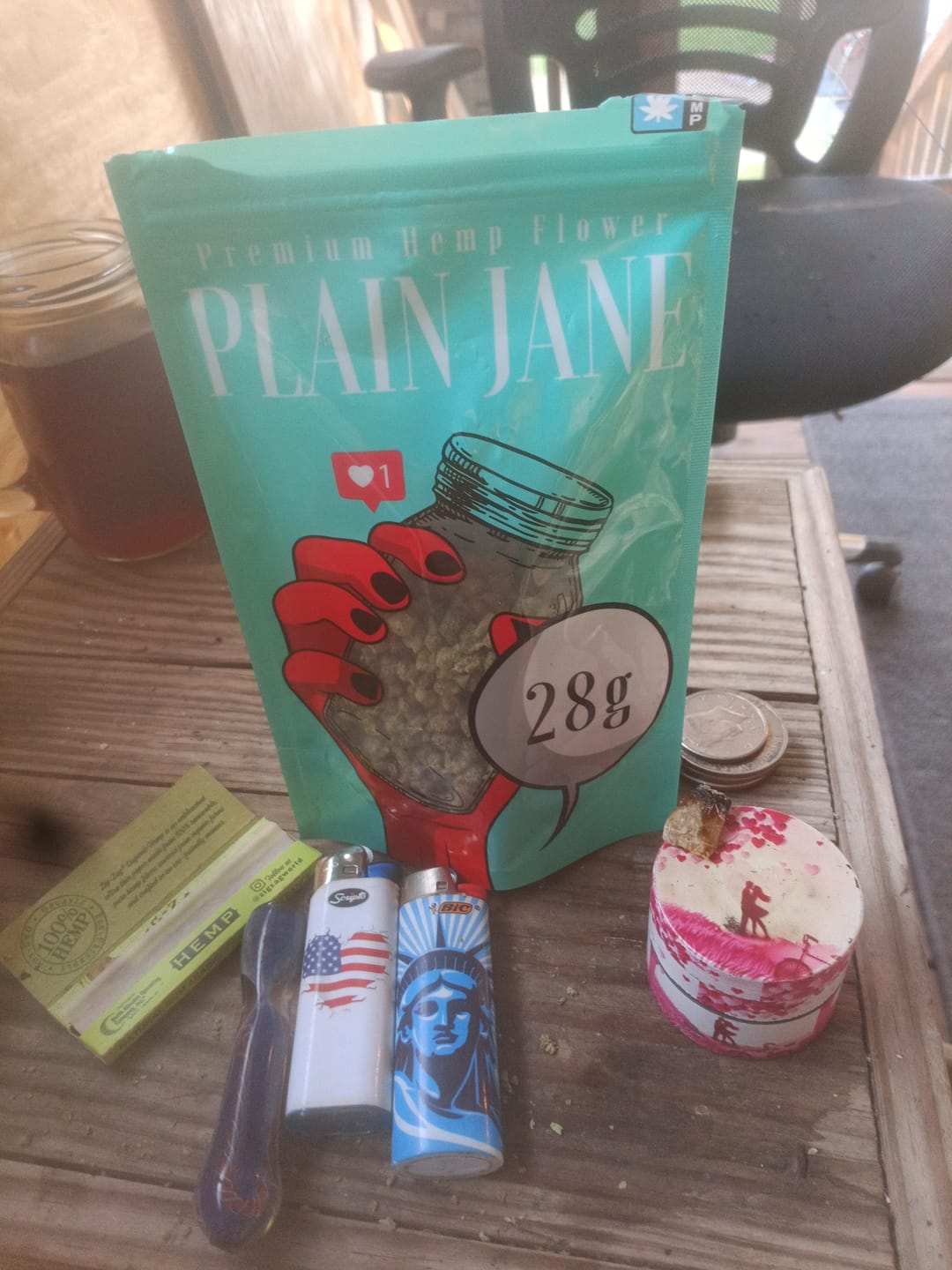 Customer photo review of 1 Oz Cheap THCA Small Buds