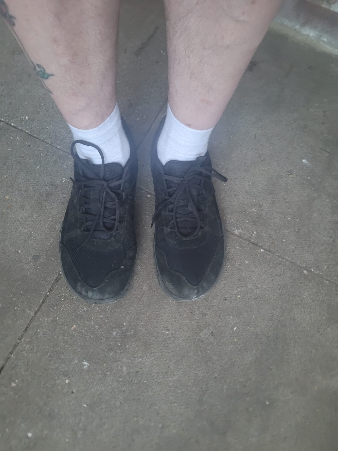 Customer photo review of Crag - Wide Toe Sneakers