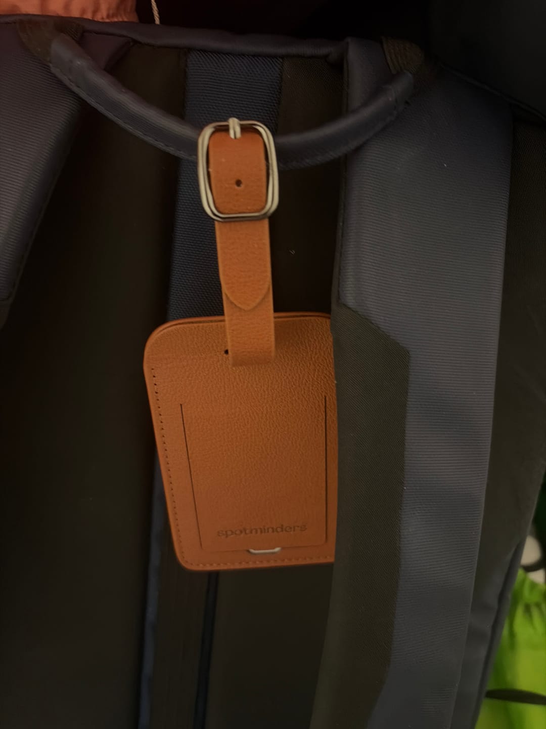 Customer photo review of Trackable Luggage Tag