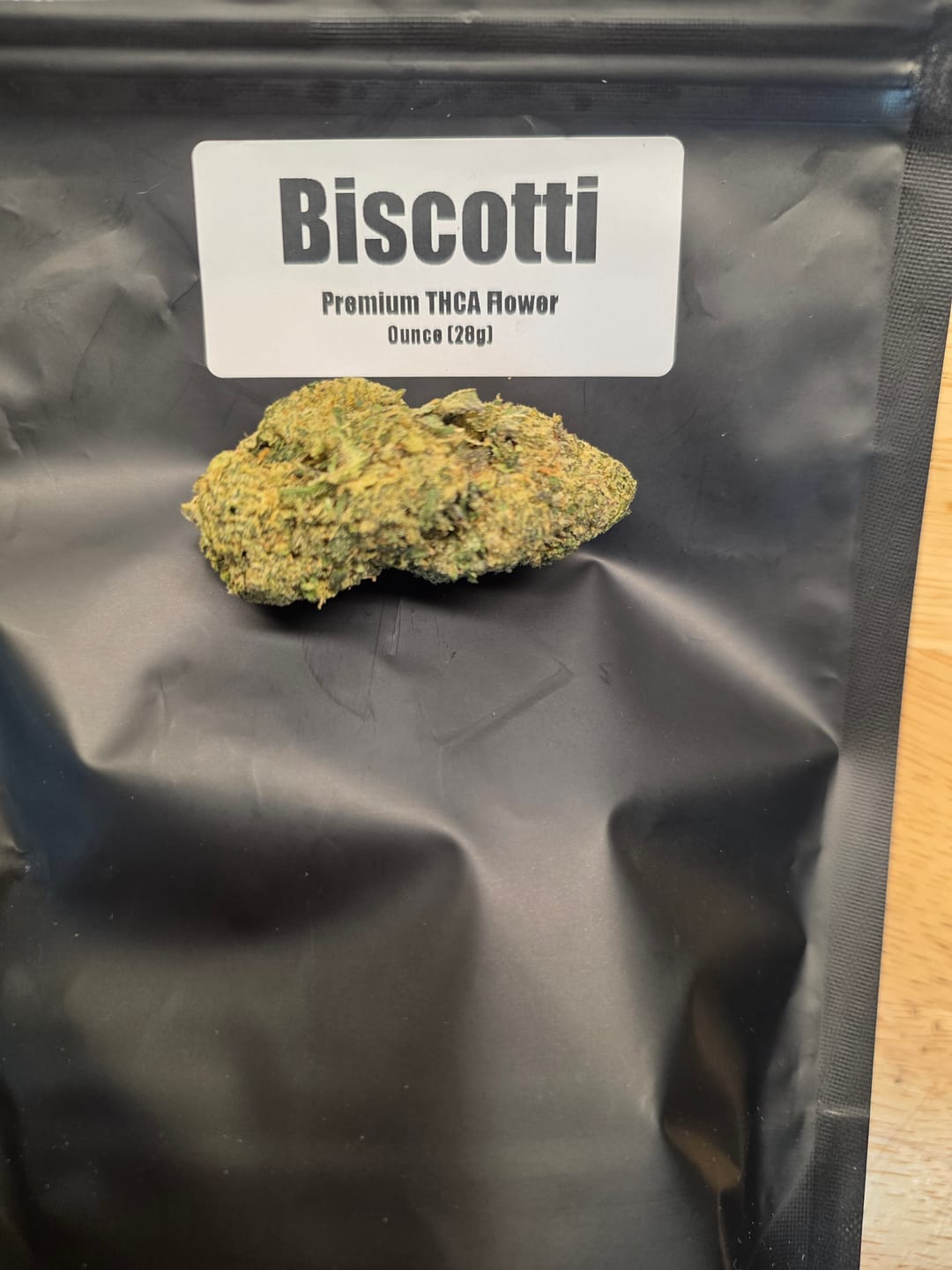 Customer photo review of Biscotti THCA Flower (Premium)