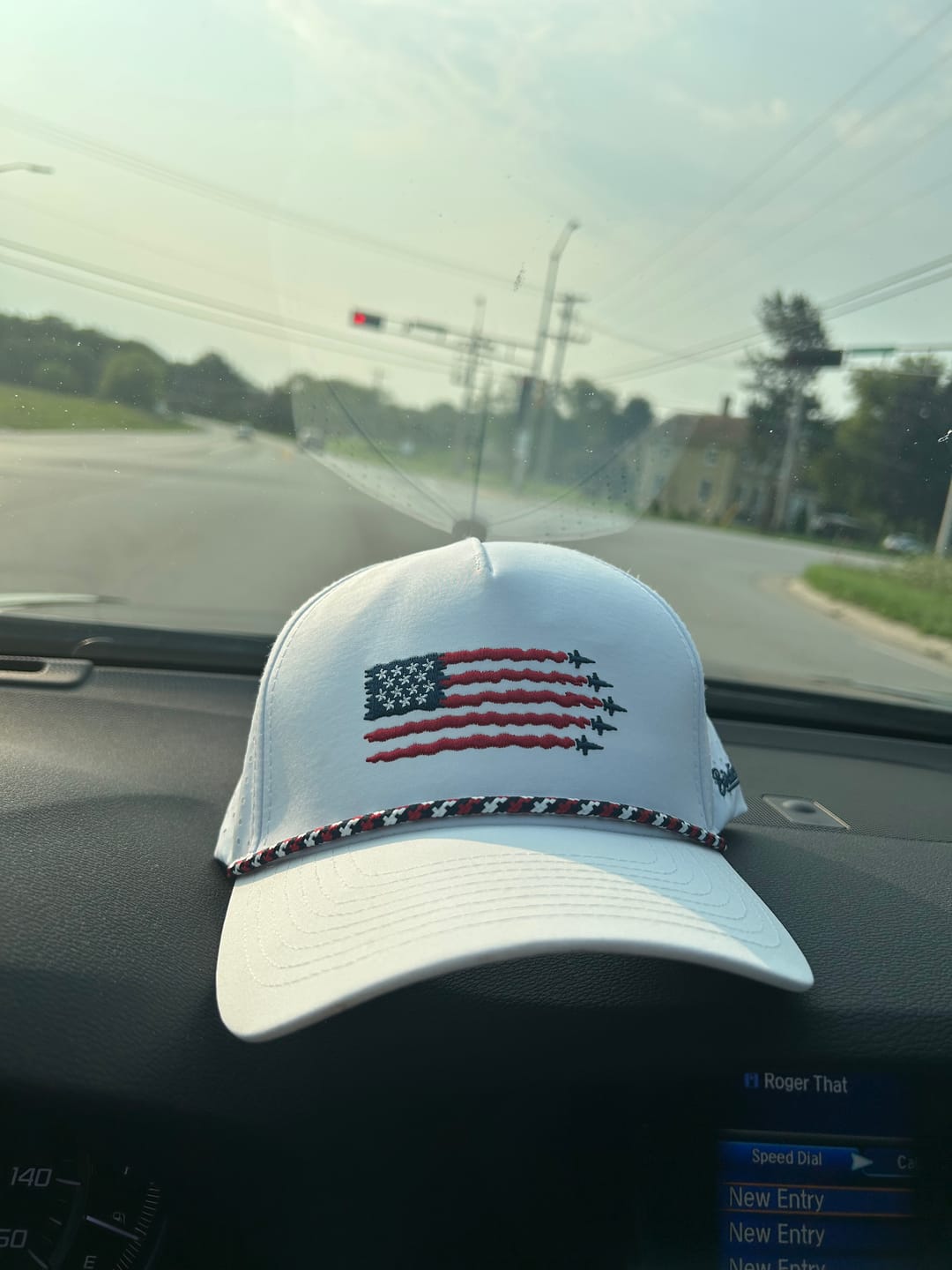 Customer photo review of USA Hat White