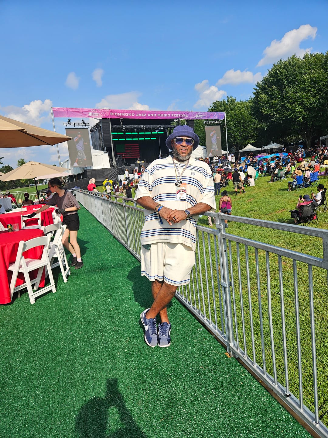Customer photo review of Fausto Sweater Polo-Gardenia
