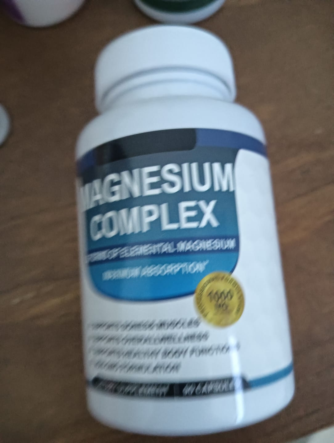 Customer photo review of Magnesio 8 en 1 Apoya mente clara, descanso y bienestar integral