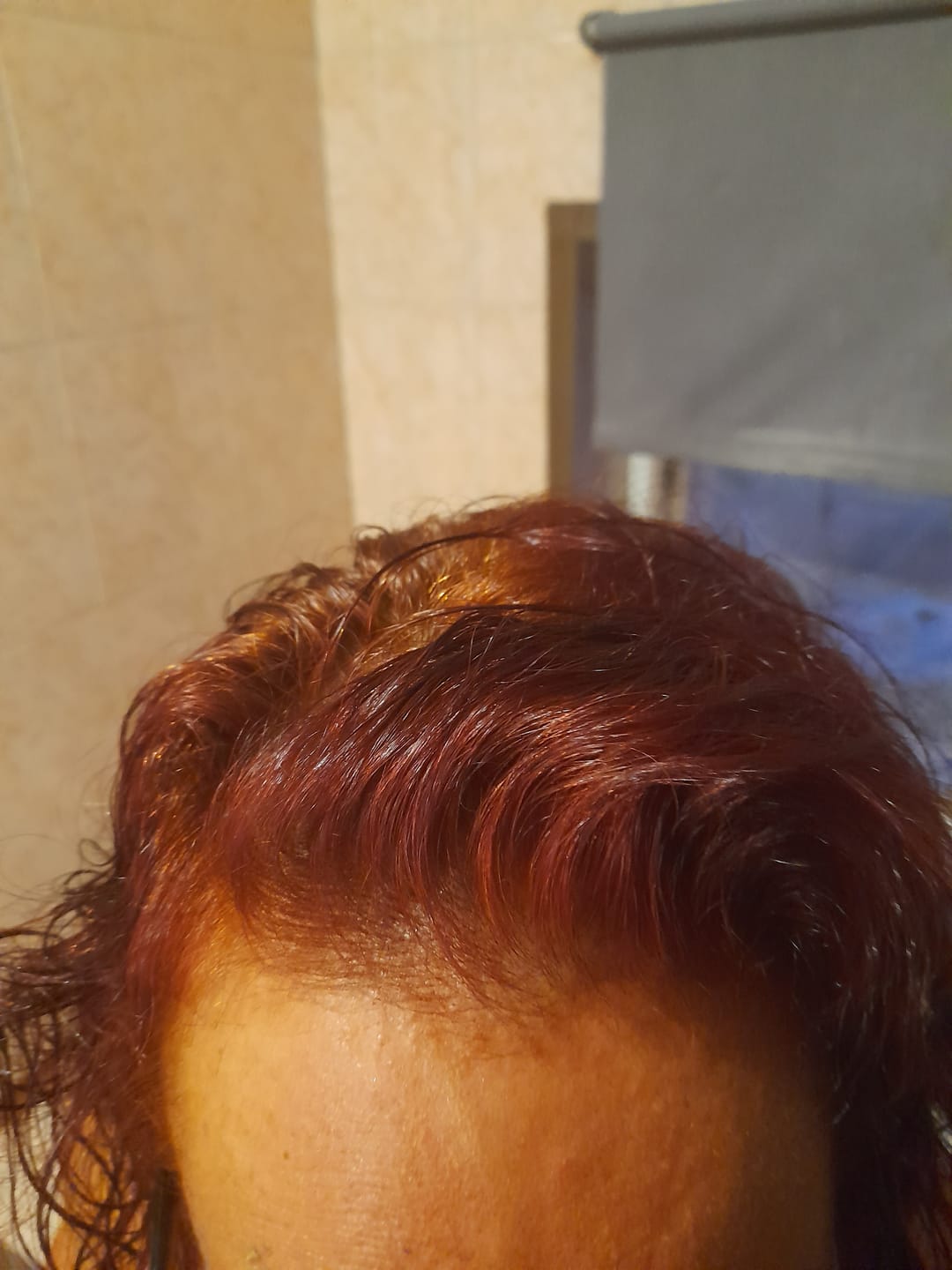 Customer photo review of Mattie Professional Nature (7.44) Intense Copper - Vegan Permanent Hair Color Cream 60ml