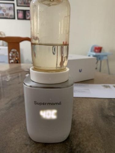 Customer photo review of Portable Milk Warmer