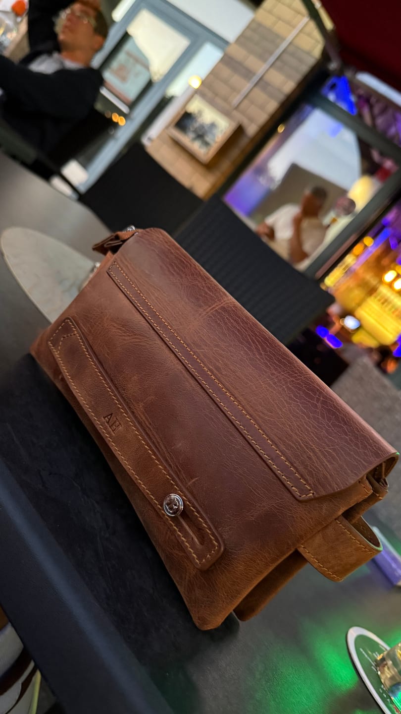 Customer photo review of Milano Clutch Brown