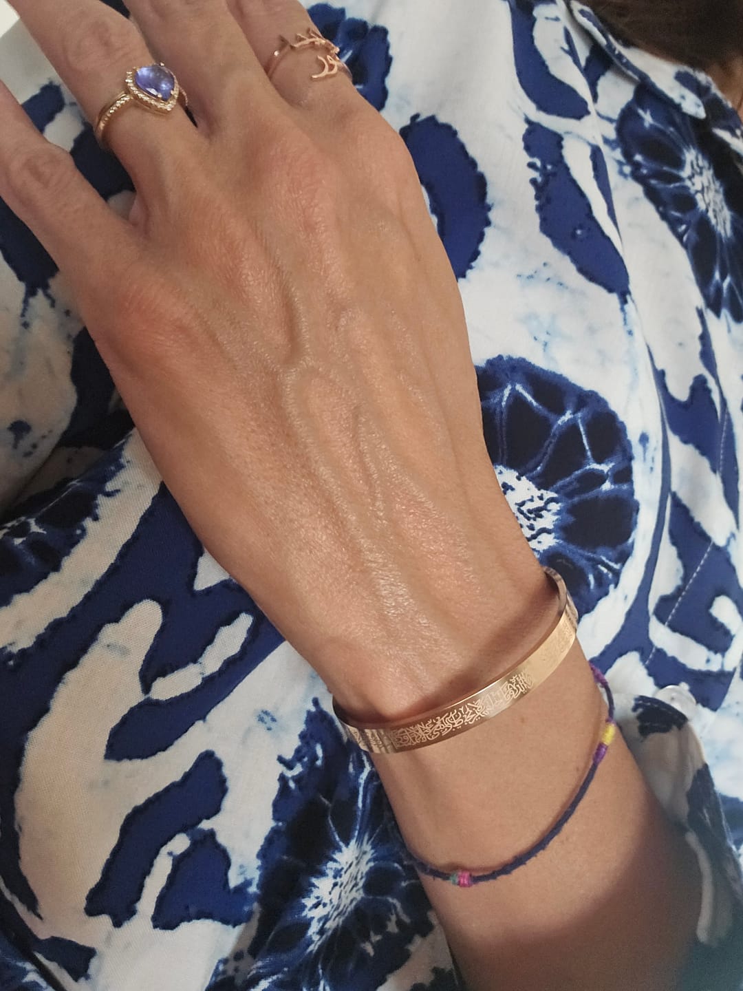 Customer photo review of Bracciale Ayatul Kursi