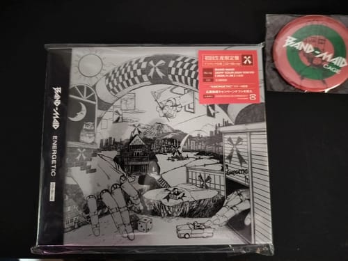 Customer photo review of BAND-MAID - ENERGETIC - First Press Limited Edition [CD + Blu-ray]