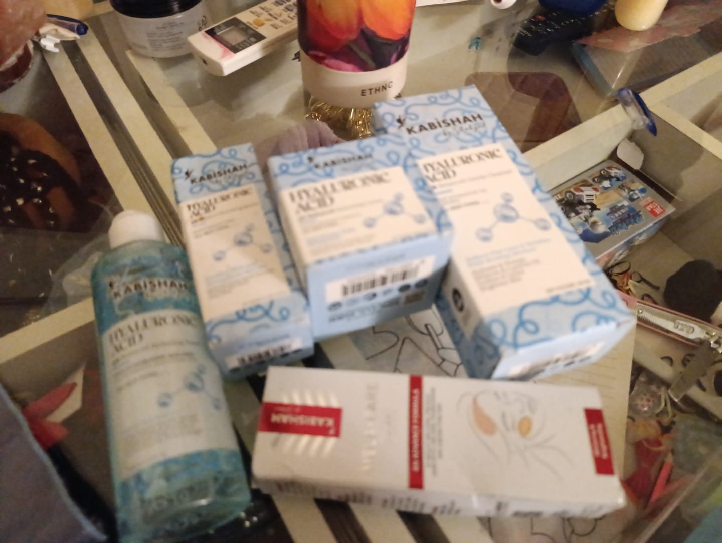 Customer photo review of Hyaluronic Glass Skin Kit