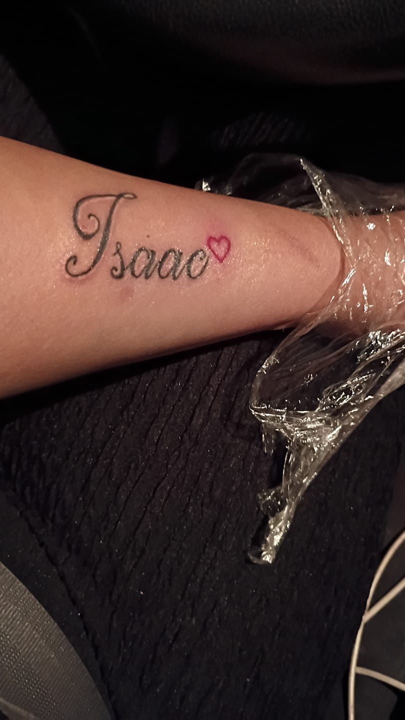 Customer photo review of Signature Tattoo Numbing Cream 1 TUBE