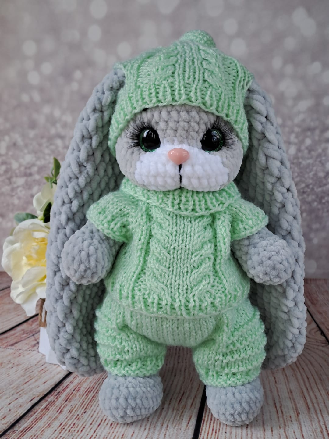 Customer photo review of WOLANS Bunny Baby