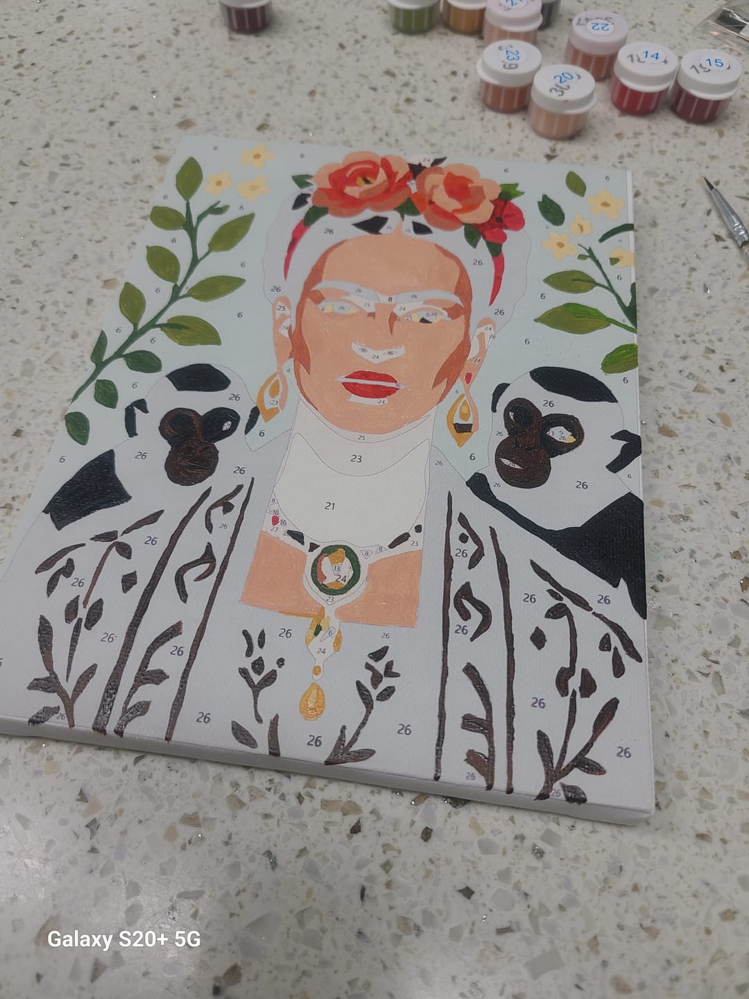 Customer photo review of 6 Mini Paintings -  Viva Frida Set