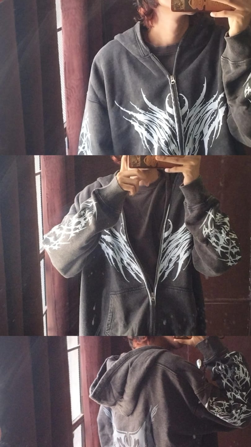 Customer photo review of DARK REIGN HOODIE