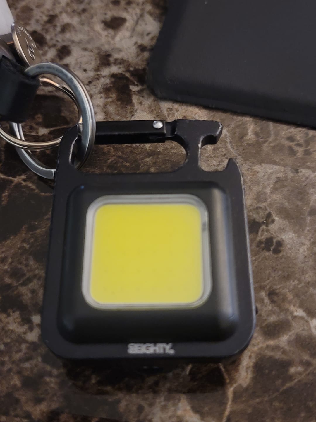 Customer photo review of 80Eighty® Mini 3-1 Flashlight Keychain