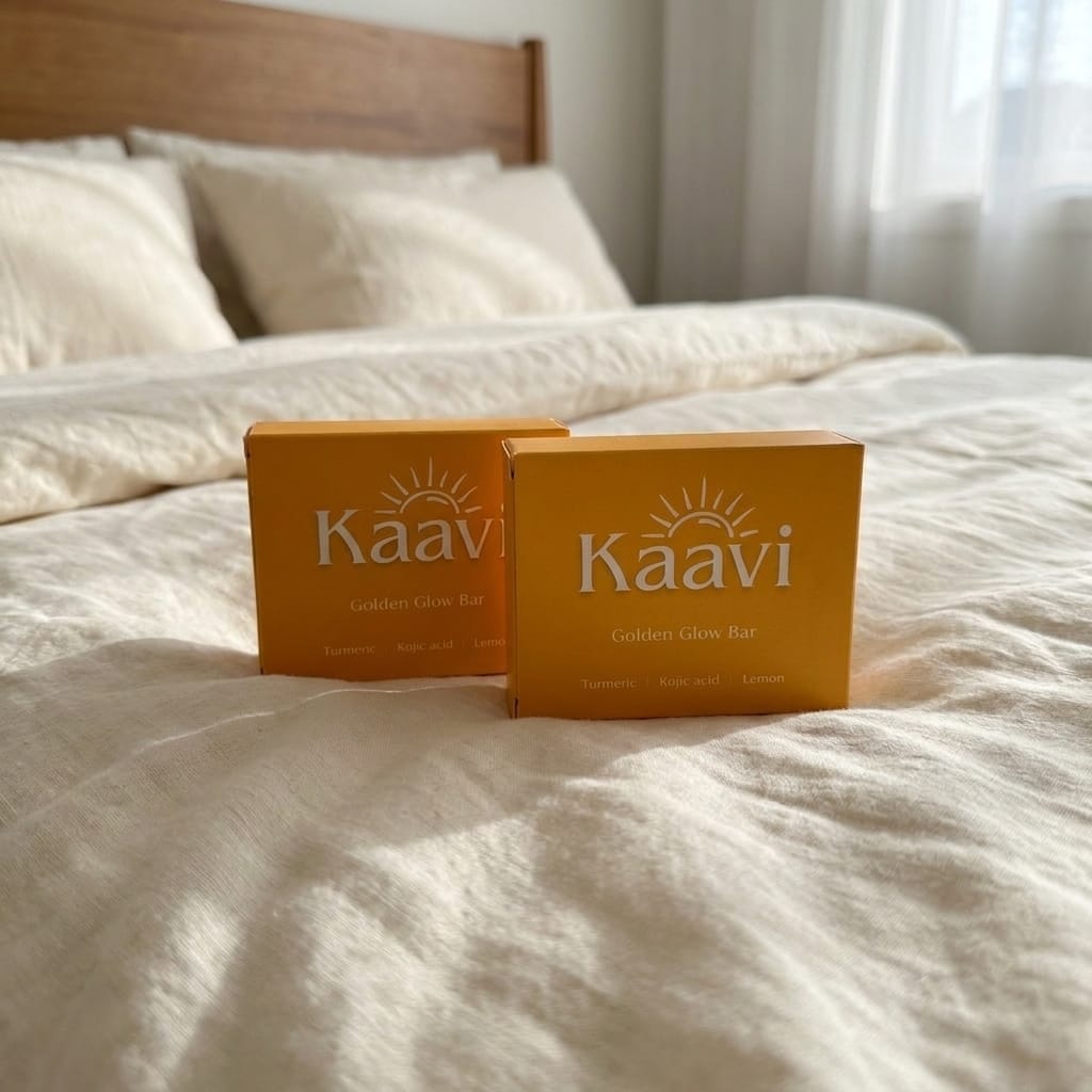 Customer photo review of Kaavi Golden Glow Bar