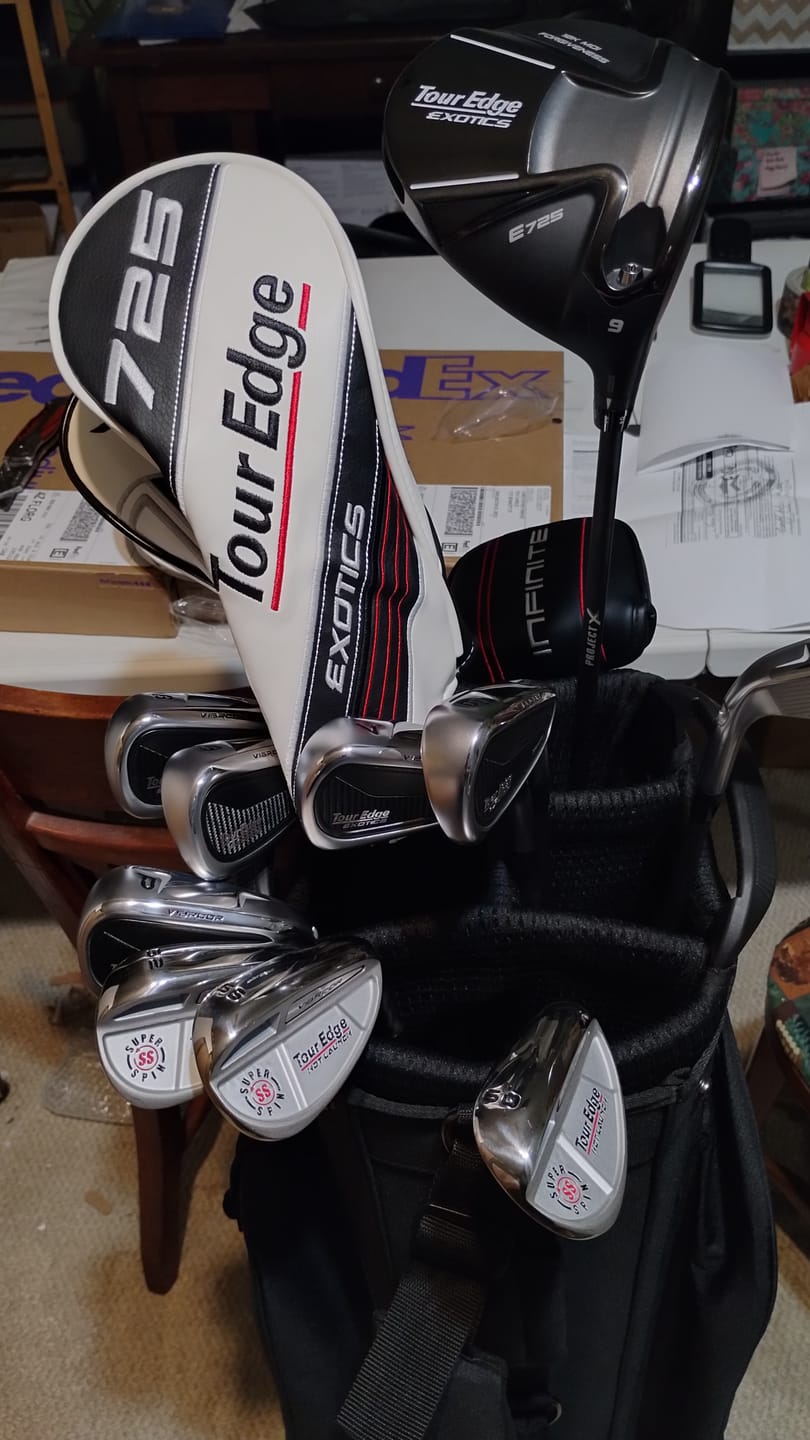 Customer photo review of Exotics E725 Irons