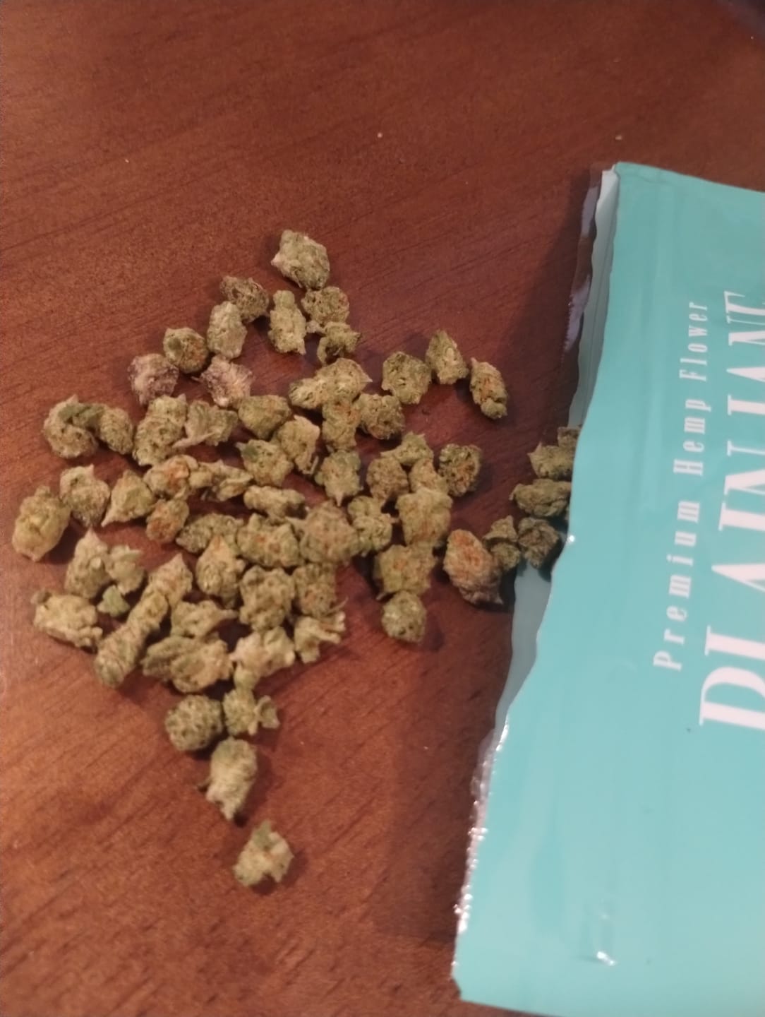 Customer photo review of 1 Oz Cheap THCA Small Buds