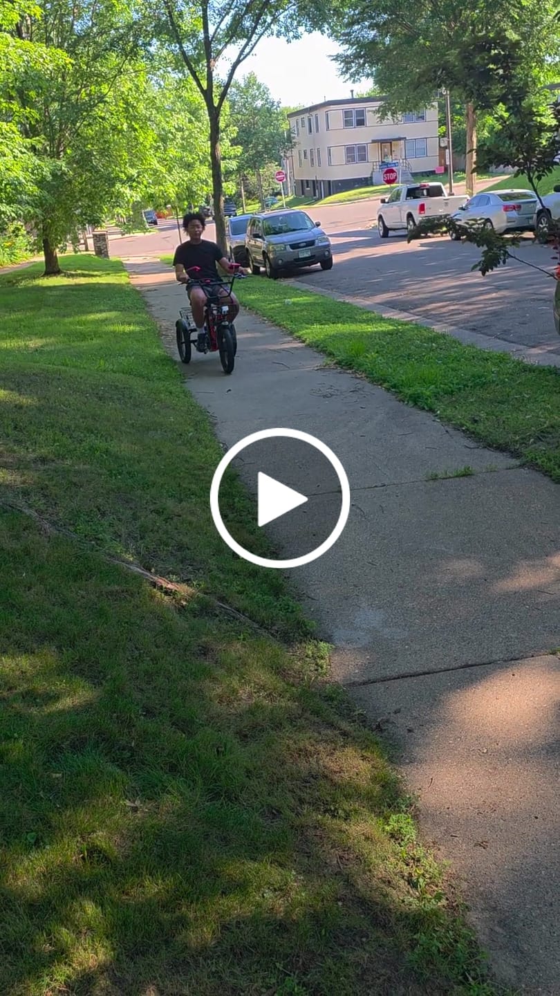Customer video review of Eskute® T300 Max Folding Electric Trike with Reverse Function