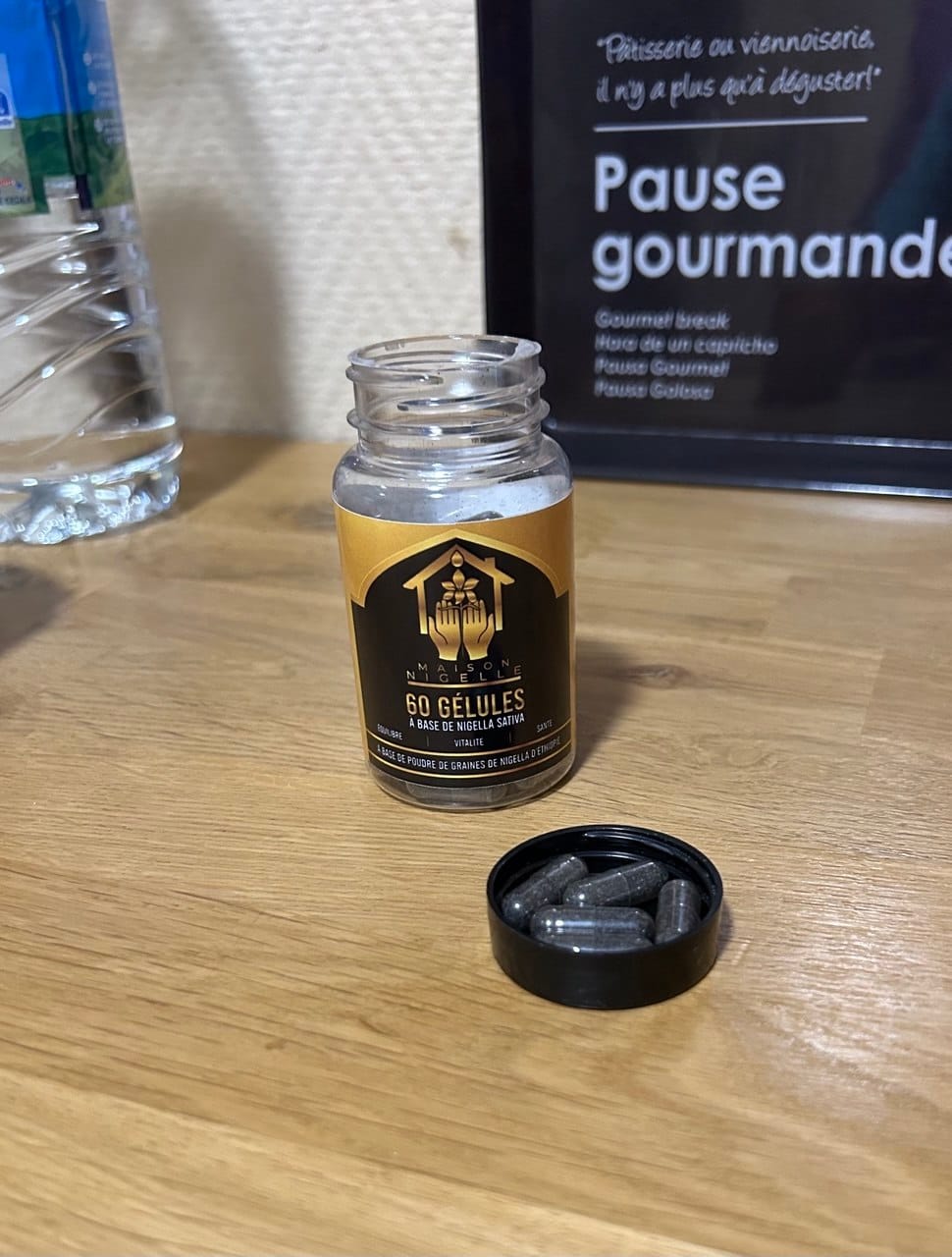 Customer photo review of Gélules de Graines de Nigelle d’Éthiopie 500 mg – 60 Gélules Végétales HPMC – Complément Alimentaire
