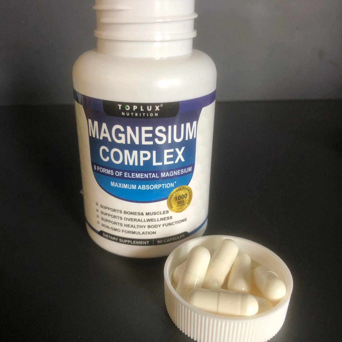 Customer photo review of Magnesium Complex 8 en 1™ | Magnesio Premium
