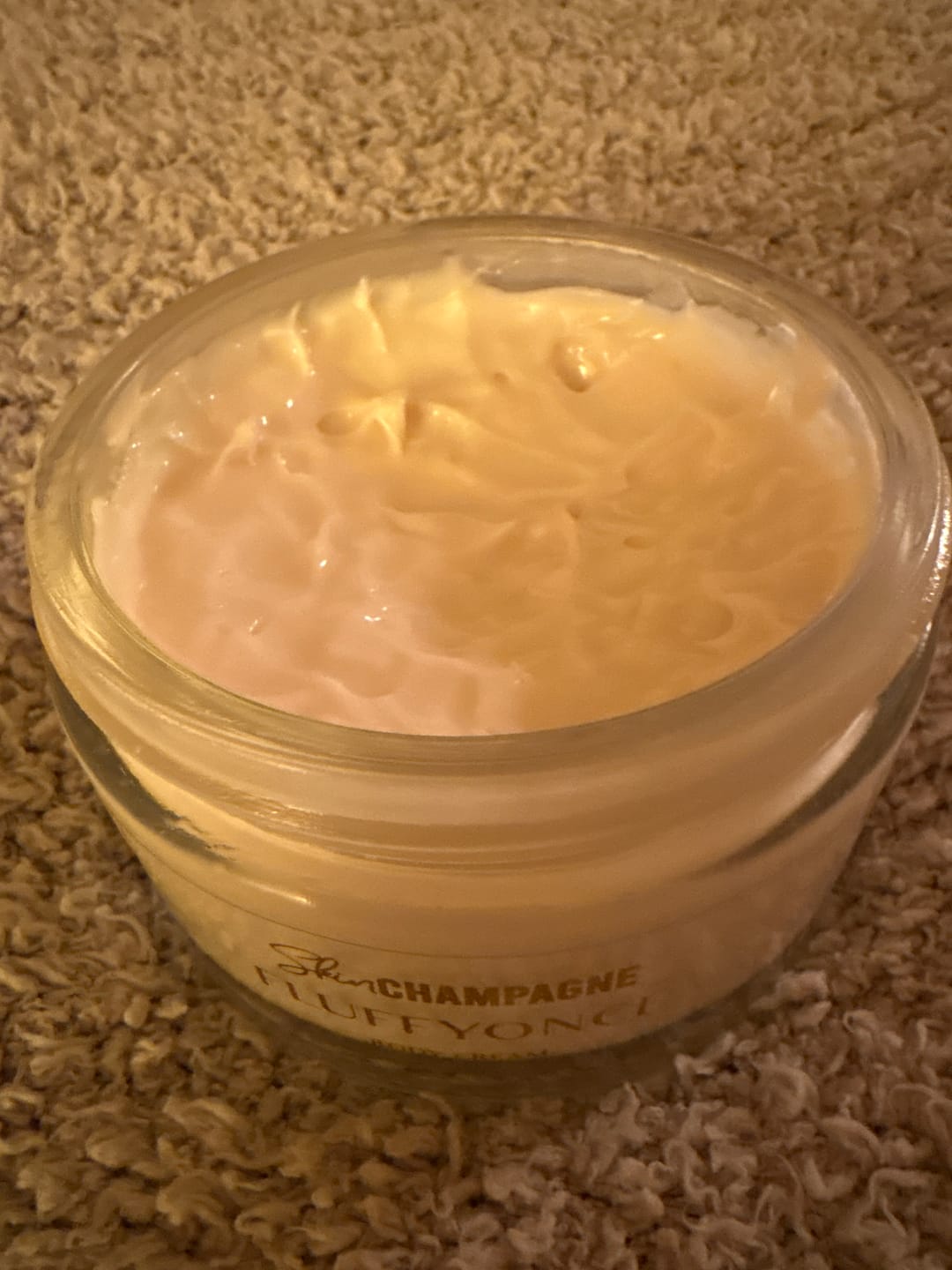 Customer photo review of FLUFFYONCE BODY CREAM
