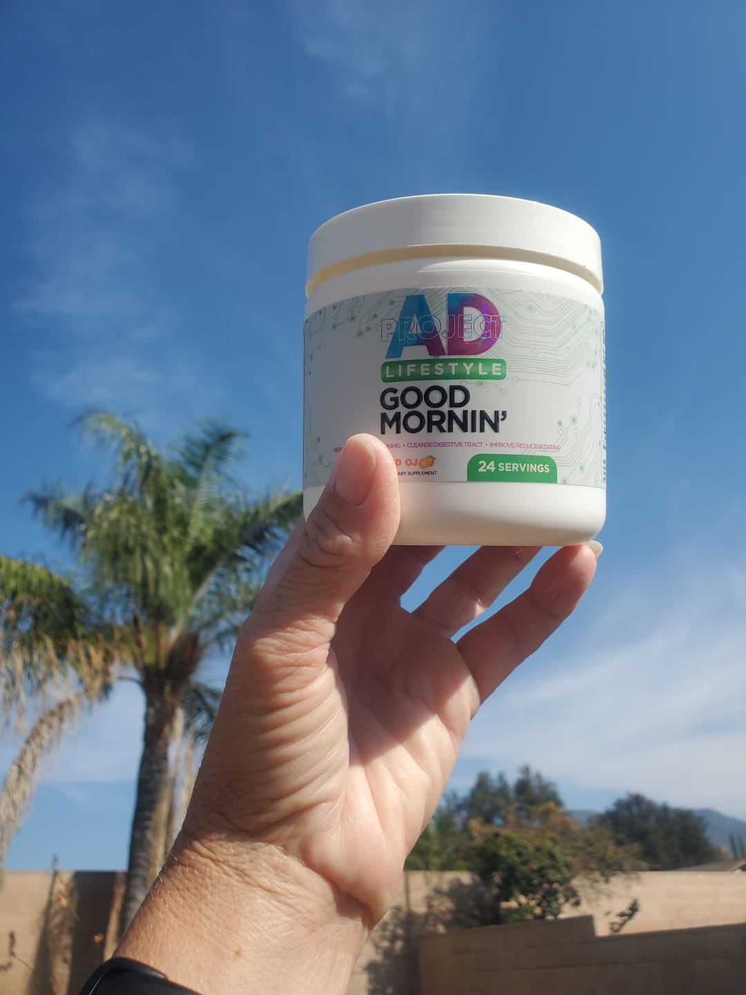 Customer photo review of Good Mornin | Detox and Gut Performance Drink