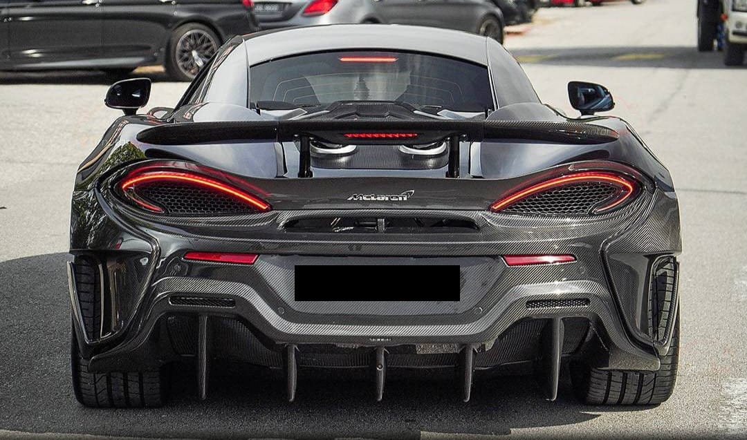 Customer photo review of McLaren Pre-Preg Carbon Fiber 600LT Style Rear Bumper & Diffuser for 540C & 570GT & 570S