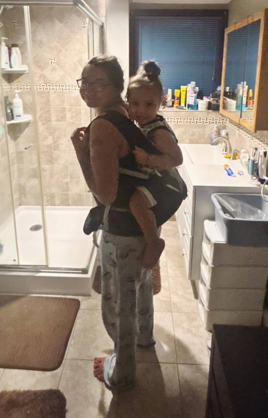 Customer photo review of Ashton ComfortCarry™ Baby Carrier