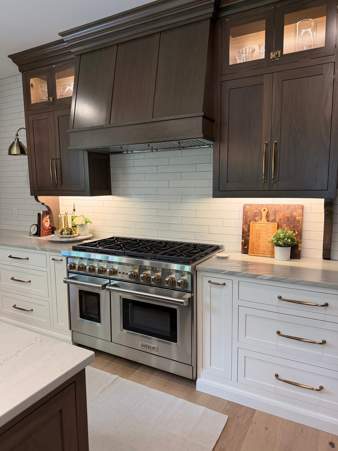 Customer photo review of Classic Cabinet Pulls - Antique Brass