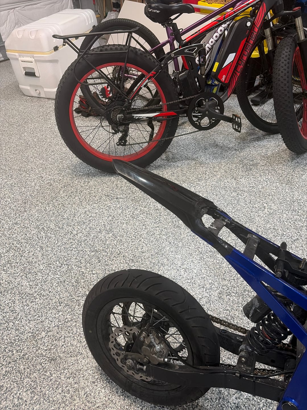 Customer photo review of Tuttio Soleil 01 Upgraded Rear Fender — Patent Pending Design