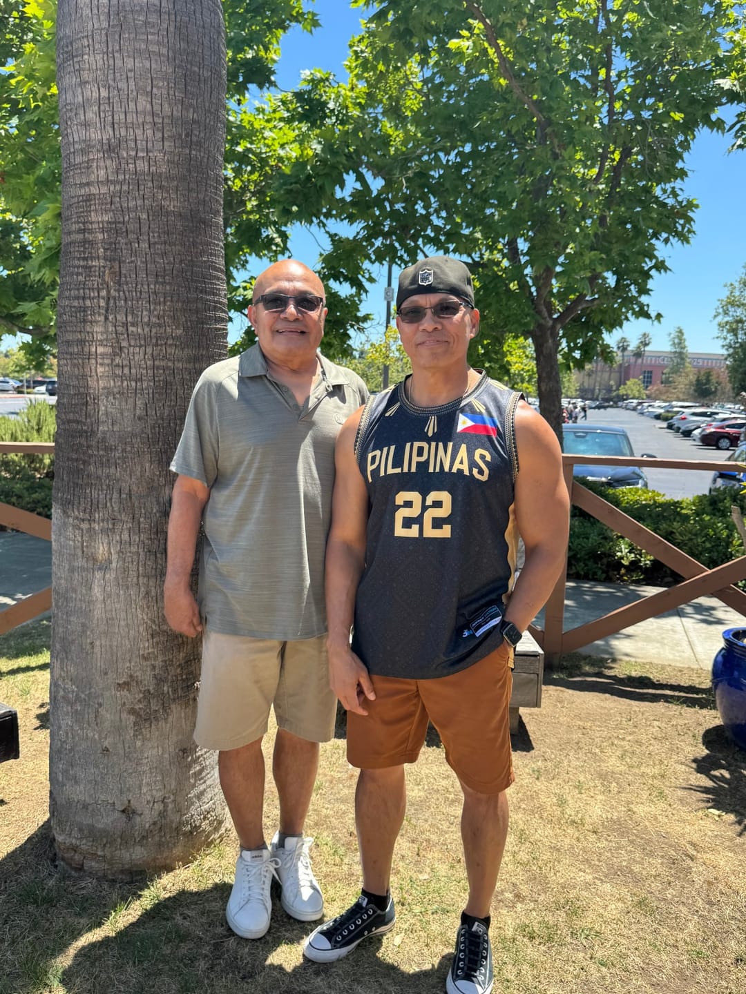 Customer photo review of Philippines 'Luzviminda' Custom Basketball Jersey