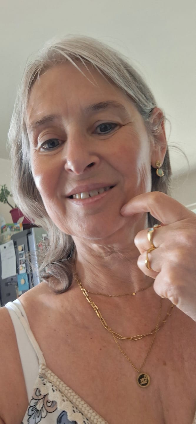 Customer photo review of Geya Coin Layered Necklace