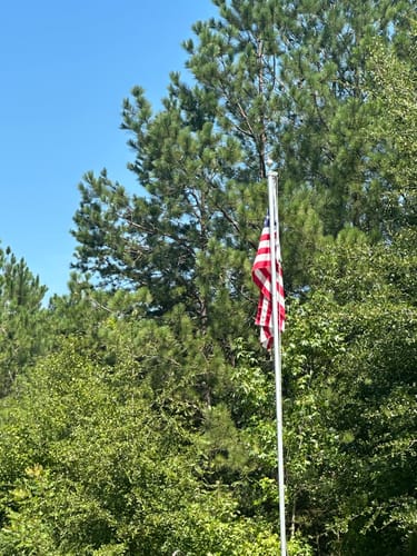 Customer photo review of 3' x 5' American Flag