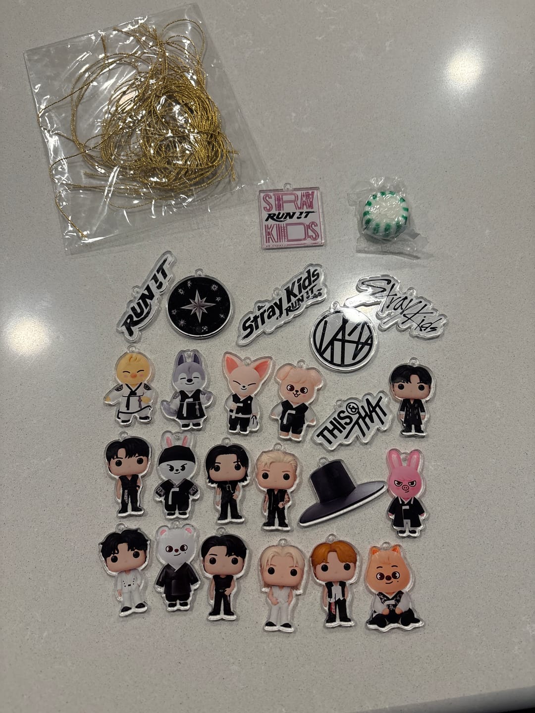 Customer photo review of Stray kids Run It World Tour 24 Day Of Coming Back Journey 2D Blind Box