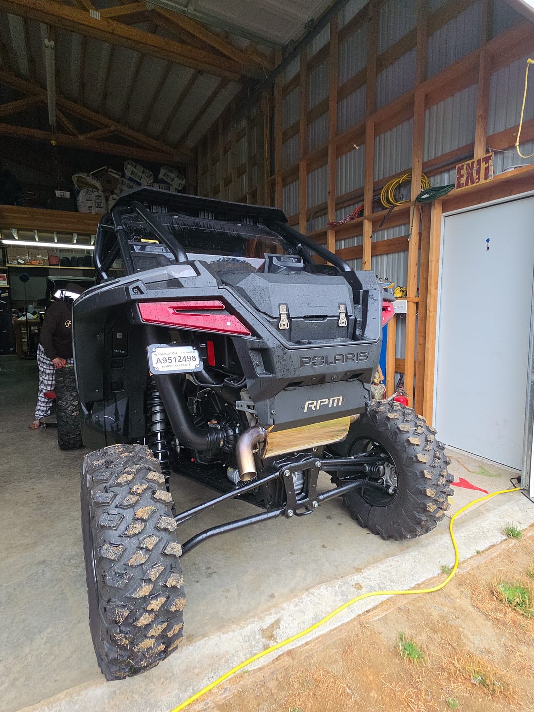 Customer photo review of RPM 2020-2026 Polaris RZR PRO XP & Turbo R / Pro S Sport Muffler, Slip-On Catless Sport Muffler
