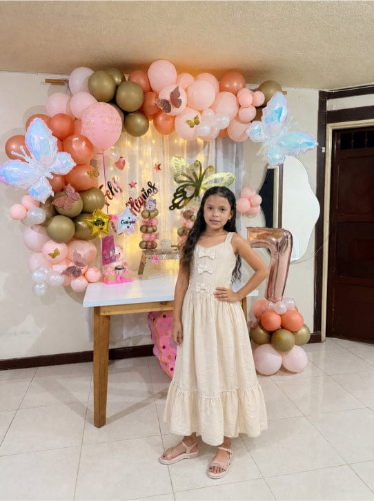 Customer photo review of Vestido para niña - Sahory