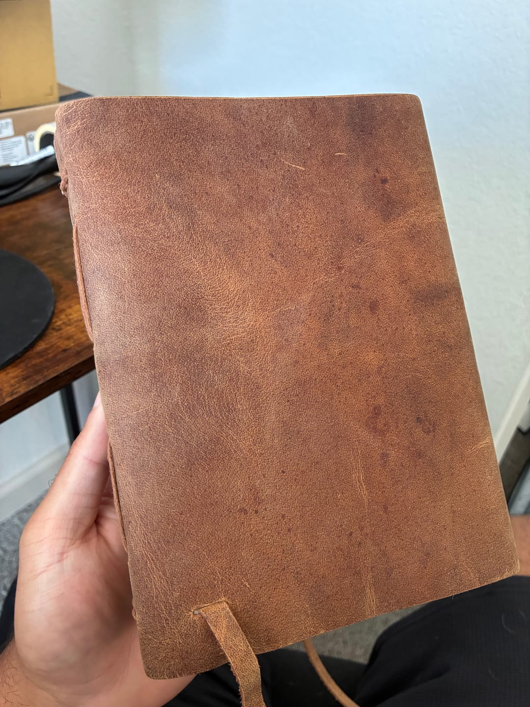 Customer photo review of Tonto’s Revenge - Leather Bound Journal
