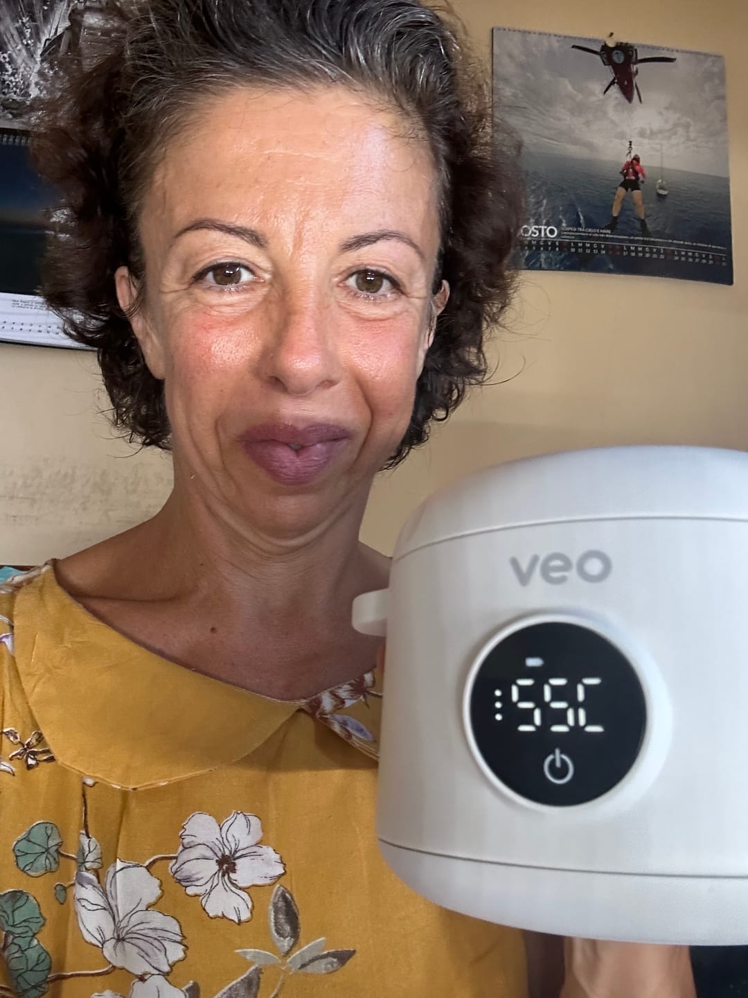 Customer photo review of Veo - Scalda pappa portatile a batteria